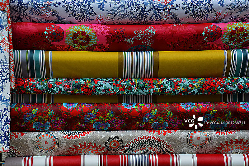 法国桌布店图片素材