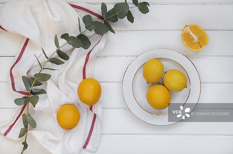 新鲜的柠檬图片素材