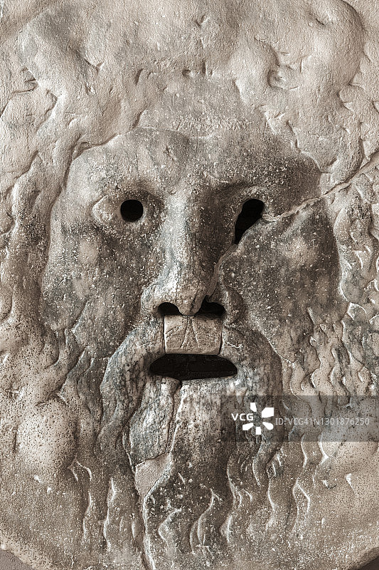 意大利罗马真理之口图片素材