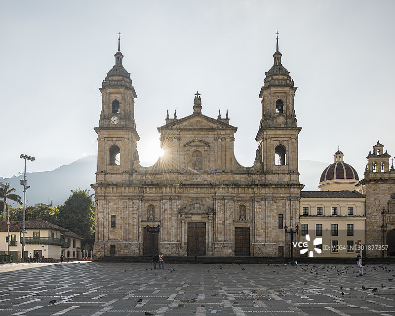 哥伦比亚波哥大国家大教堂外部图片素材