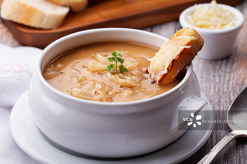 洋葱汤图片素材