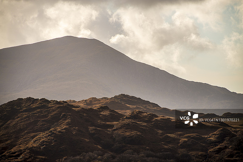 斯诺登尼亚莫埃尔黑博格日落图片素材