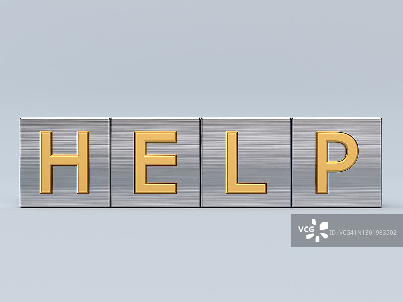3D帮助文本图片素材