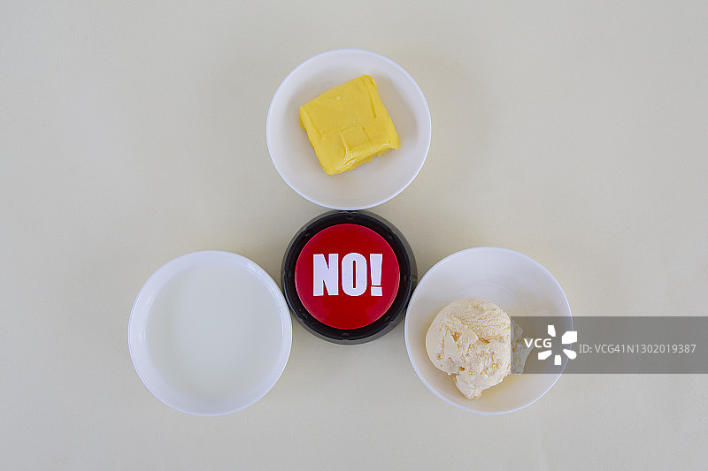 禁止乳制品图片素材