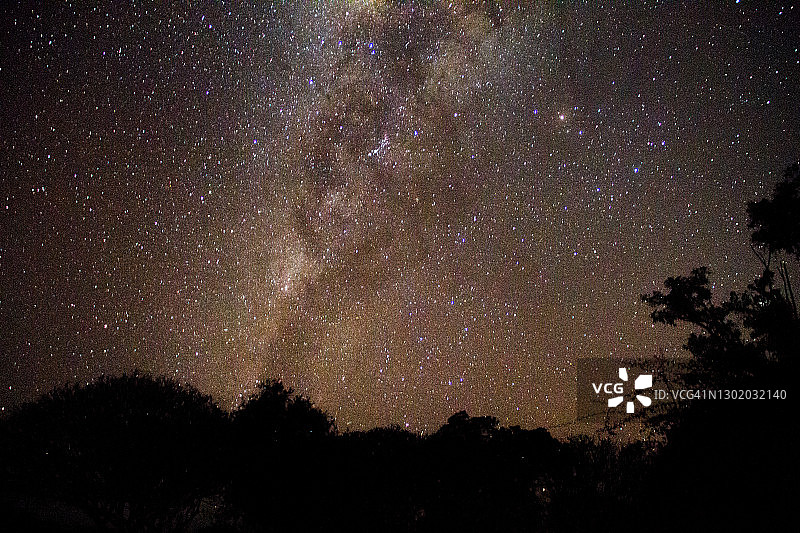 非洲的银河美景图片素材
