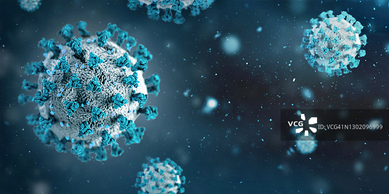 病毒细胞微观背景概念图片素材