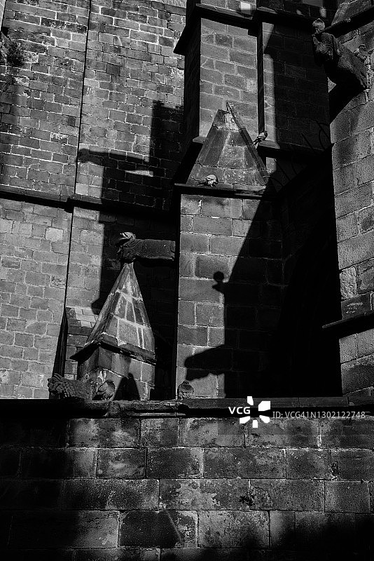 巴塞罗那大教堂图片素材