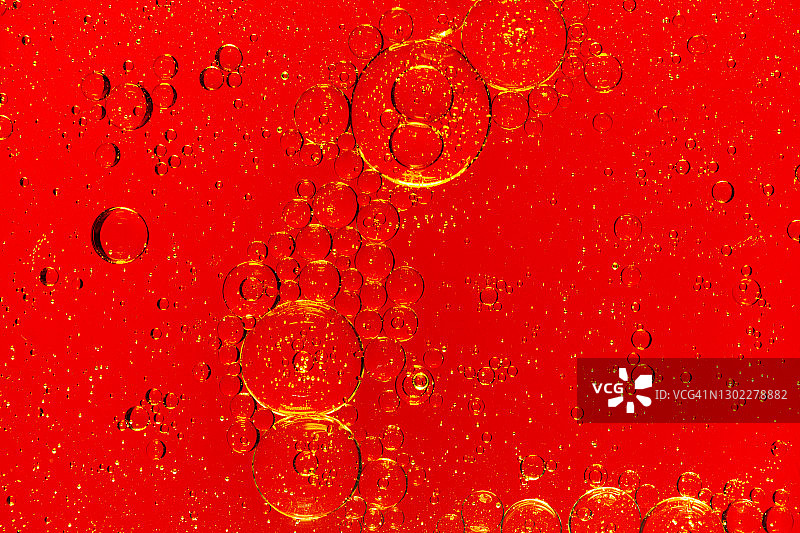 冰镇可乐气泡微距食品背景图片素材