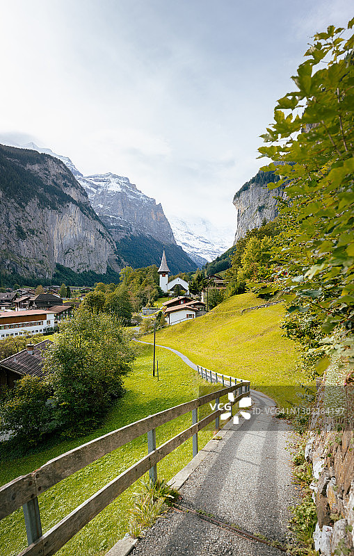 瑞士劳特布龙嫩图片素材