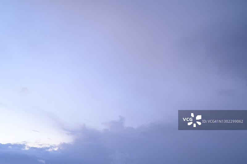 Cloudscape日落时图片素材