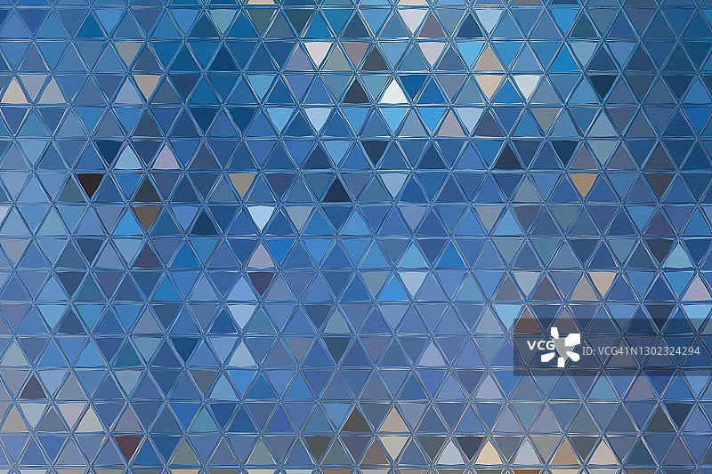 蓝色陶瓷马赛克图片素材