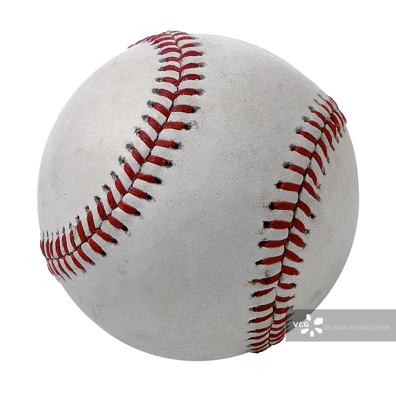 白色背景上的棒球剪影图片素材