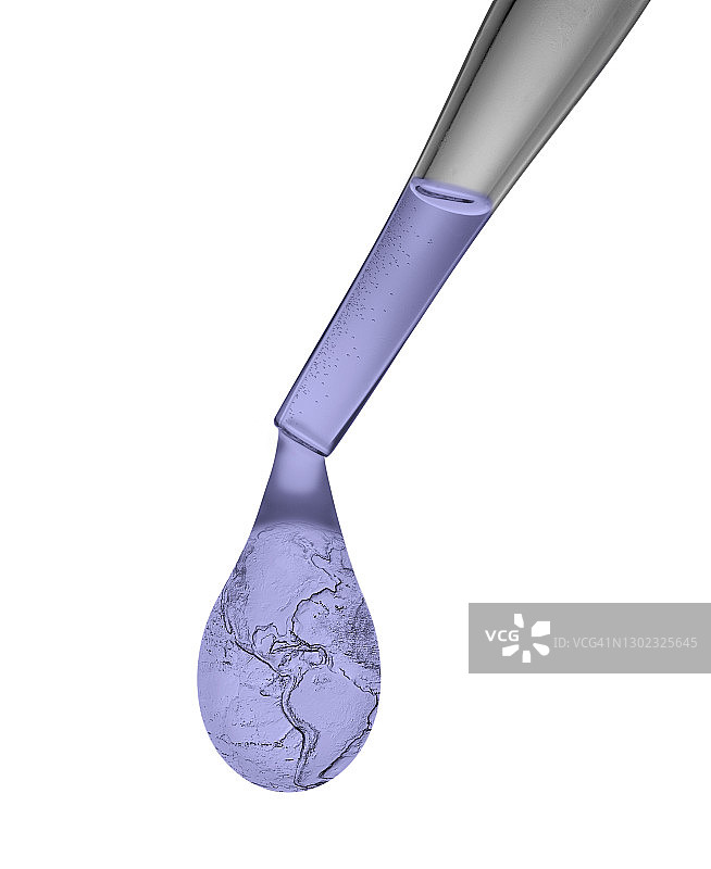 滴管与北美和南美洲图片素材