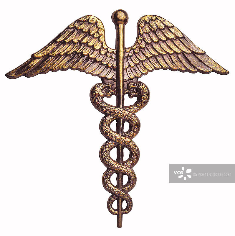 白色背景上剪出的医疗标志图片素材