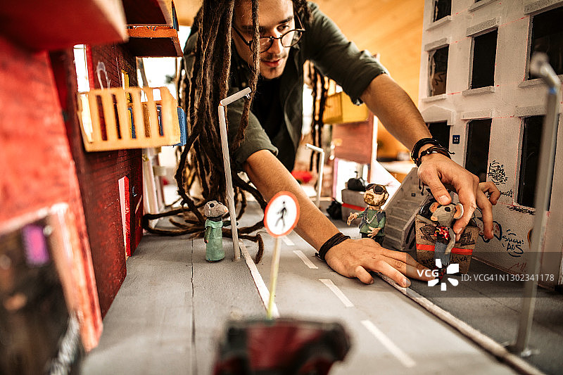 定格动画制作过程图片素材