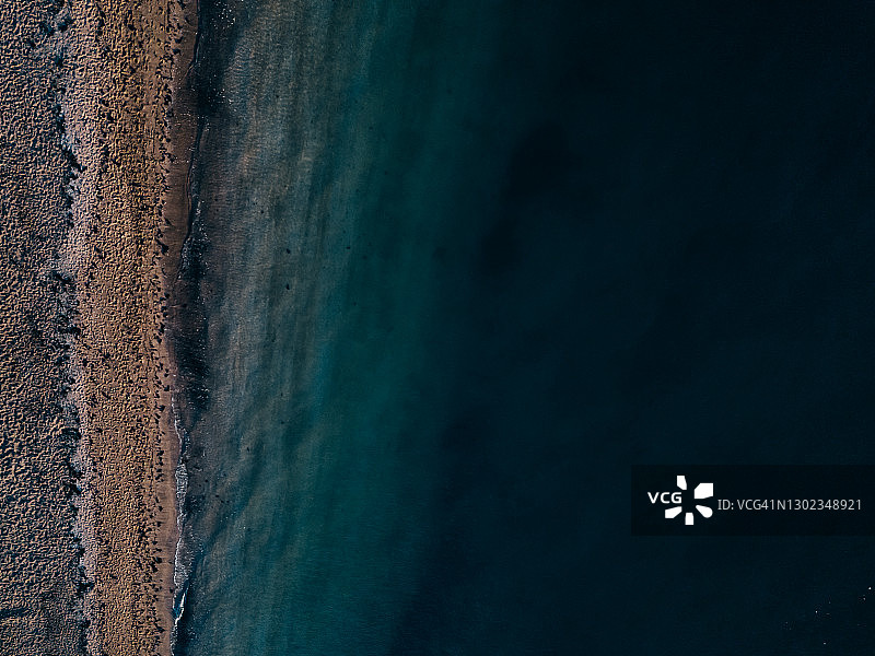 抽象海洋和陆地景观图片素材