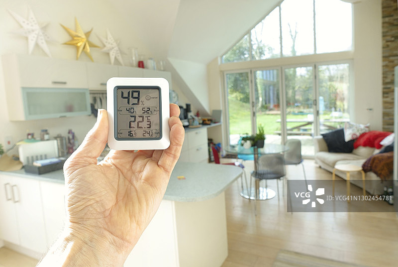 家庭能源监控器图片素材