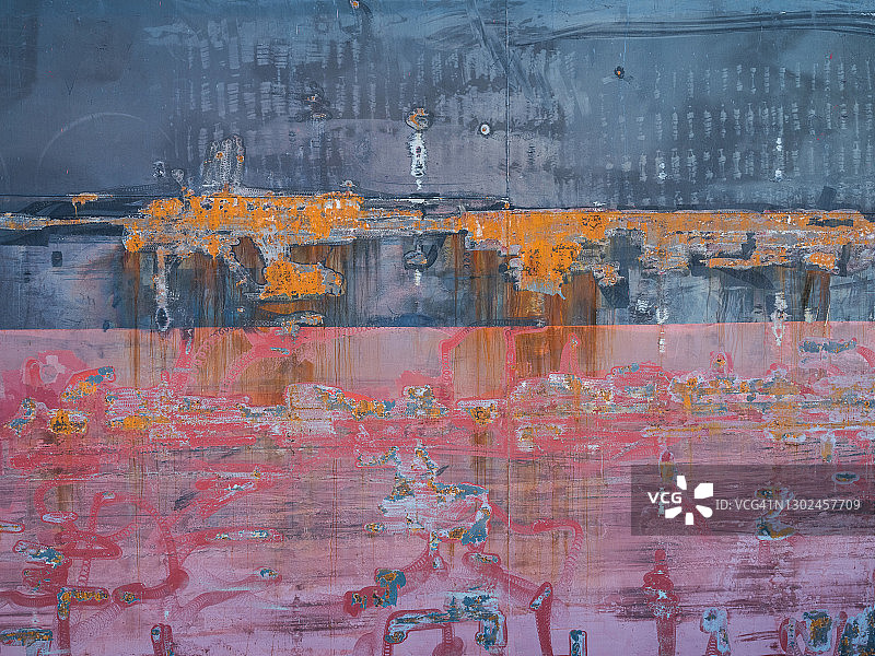 海船上的铁锈图片素材