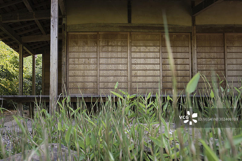 日式老木屋图片素材