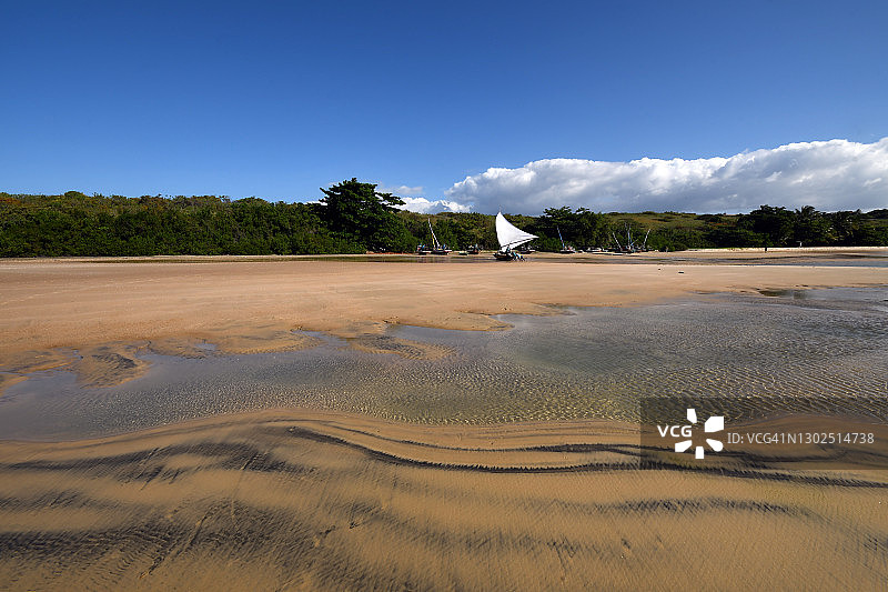 巴西塞阿拉州帕拉伊帕巴拉古因哈海滩图片素材