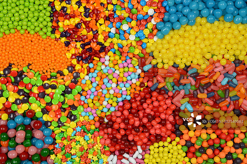 堆叠的糖果图片素材