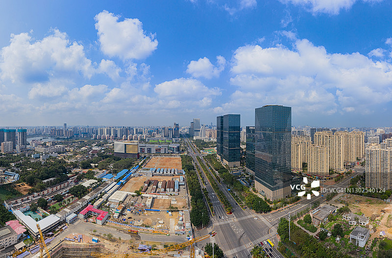 海口国兴大道图片素材