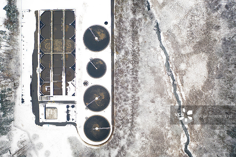 污水处理厂图片素材