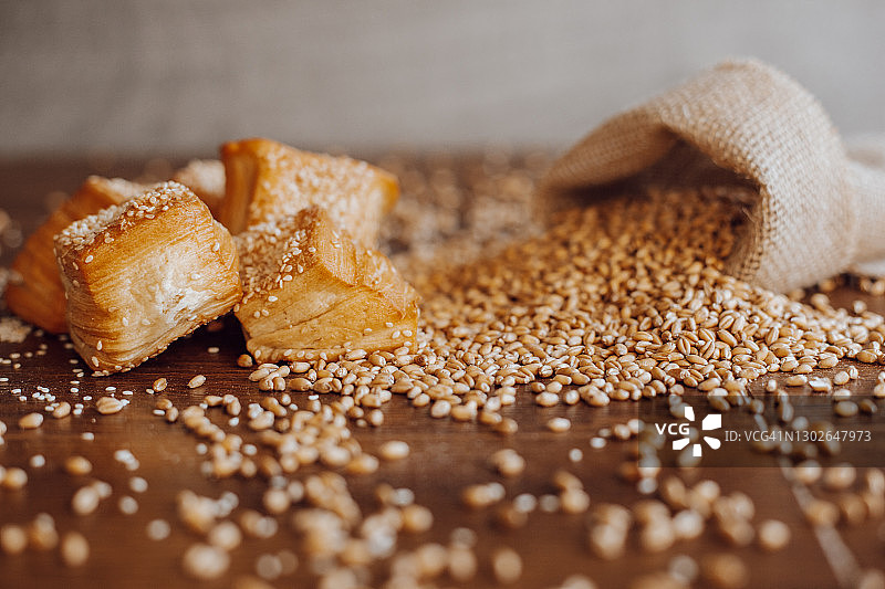 芝麻酥皮图片素材