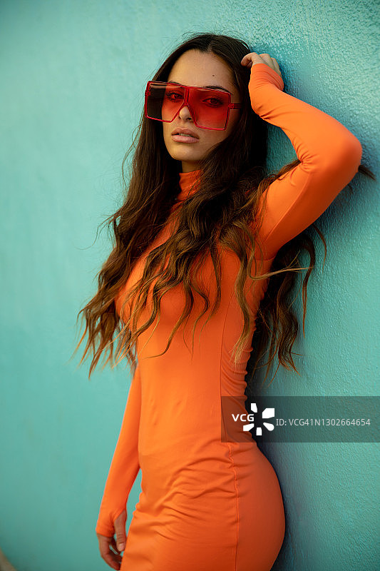 撞色时尚图片素材