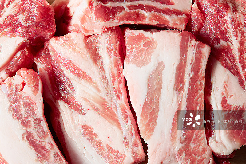 猪肉特写图片素材