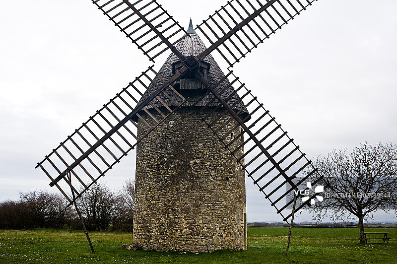 风车（法国）图片素材
