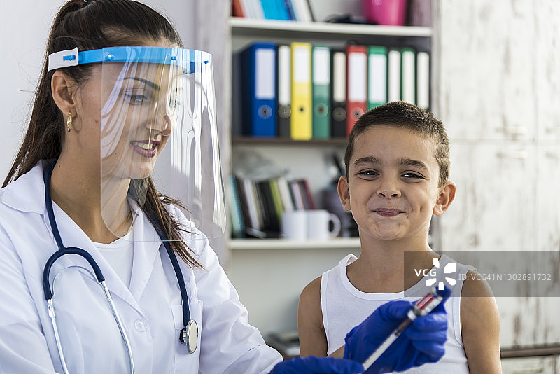 儿科医生办公室一角图片素材