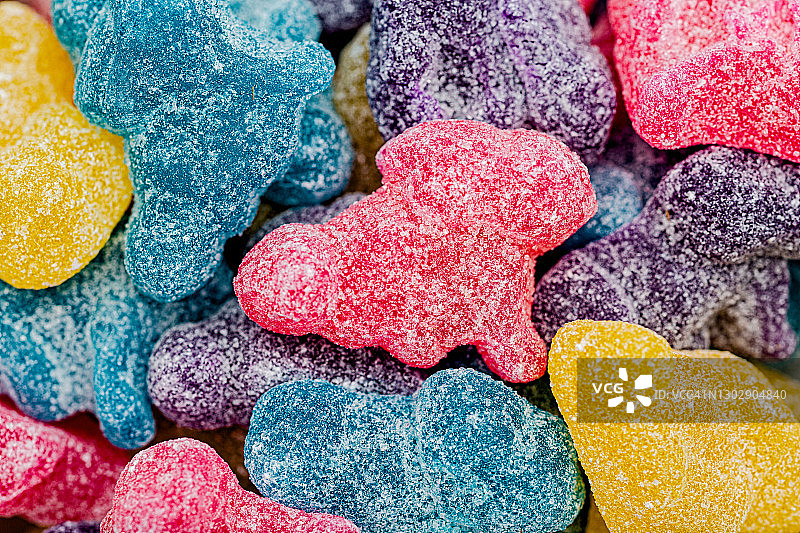 复活节兔子软糖图片素材