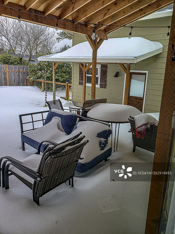 被雪覆盖 - OR 001图片素材