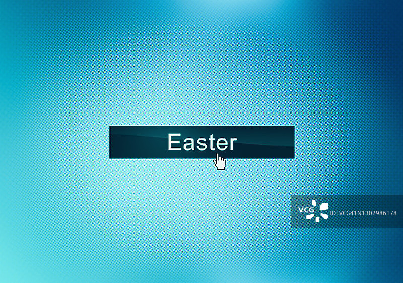 复活节网页按钮图片素材