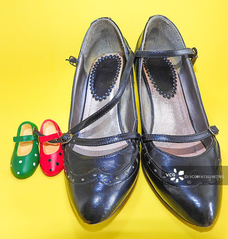 母女鞋图片素材