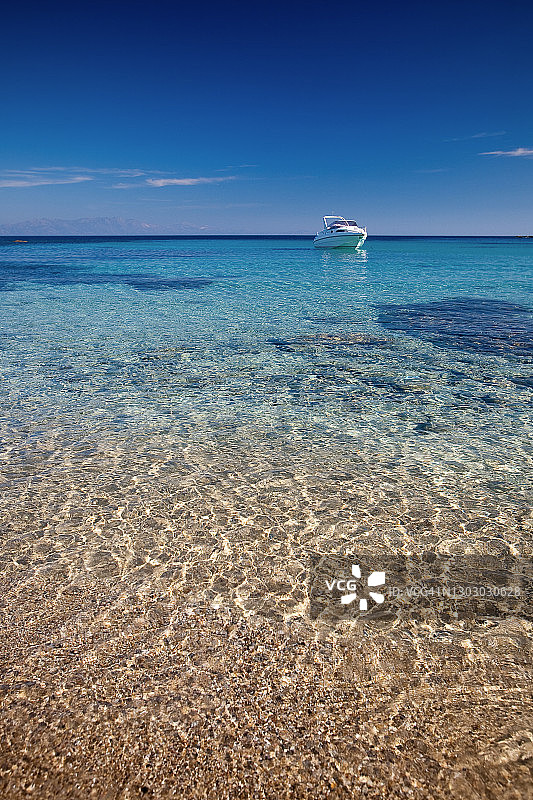 海滩海洋天空景色图片素材