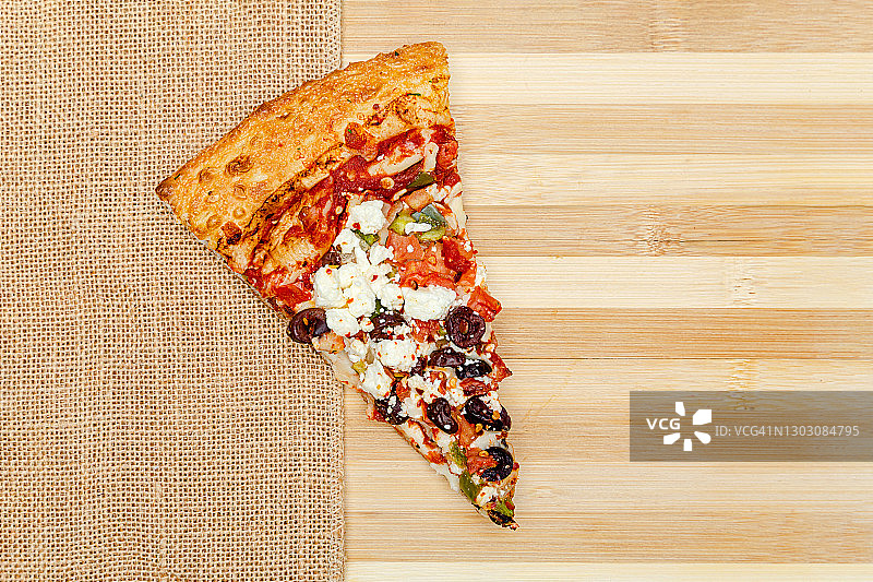 一片披萨图片素材