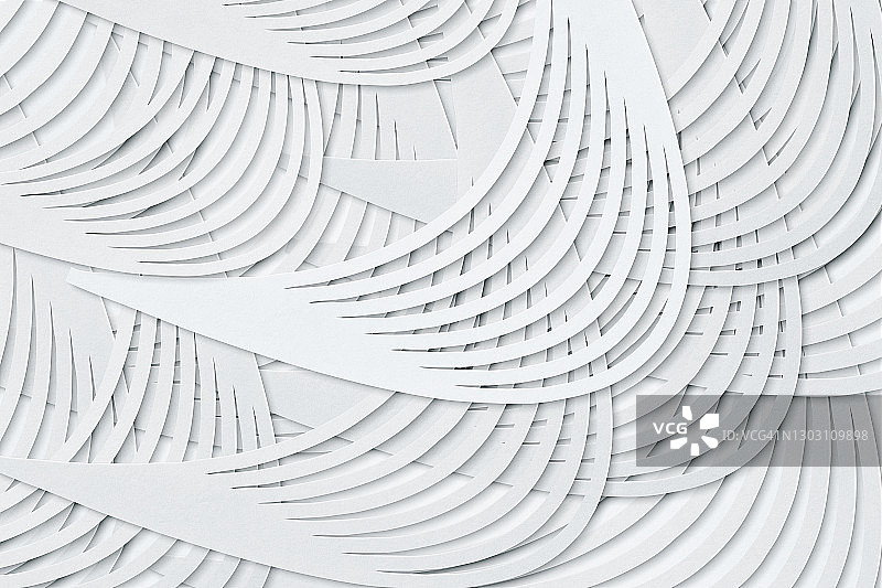白色曲线抽象背景图片素材