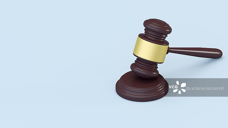 审判法槌图片素材