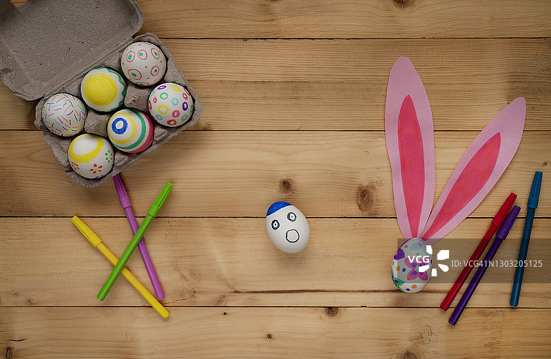 复活节彩蛋图片素材