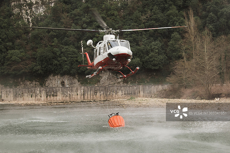 消防直升机图片素材