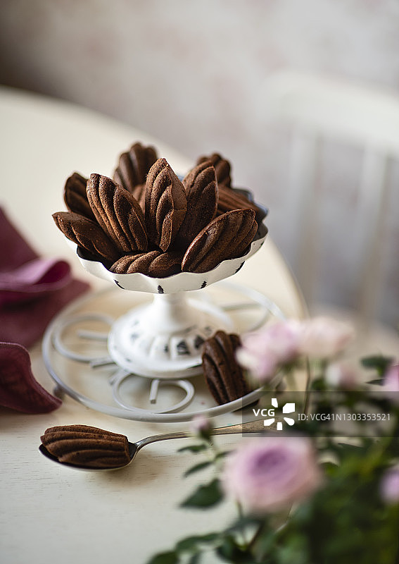 玛德琳蛋糕图片素材