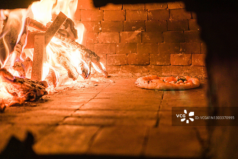 烘烤披萨图片素材