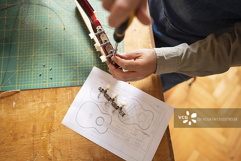 调音弦轴图片素材