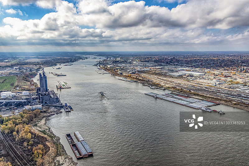 工业密西西比河图片素材
