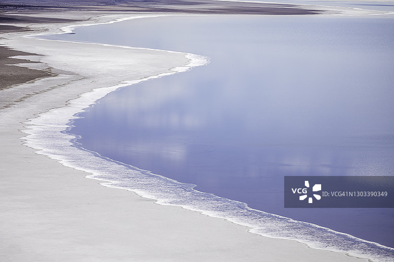 卡蒂坦达-艾尔湖的鸟瞰图图片素材