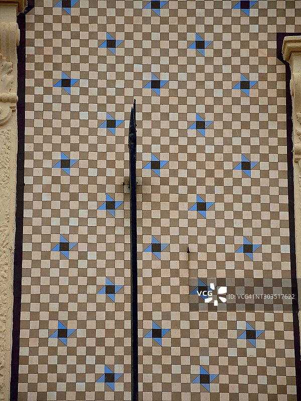 陶瓷马赛克外墙图片素材