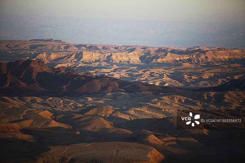 以色列拉蒙火山口图片素材