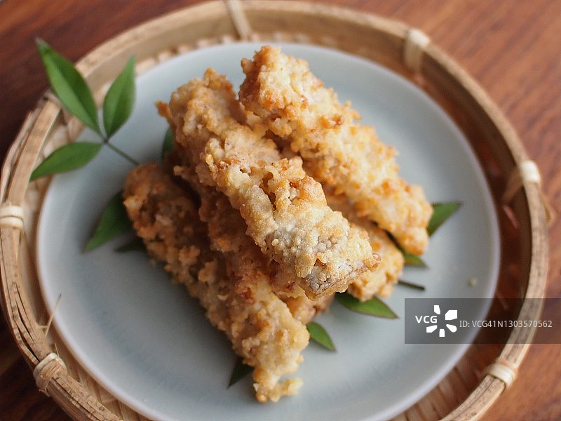 日式炸牛蒡图片素材